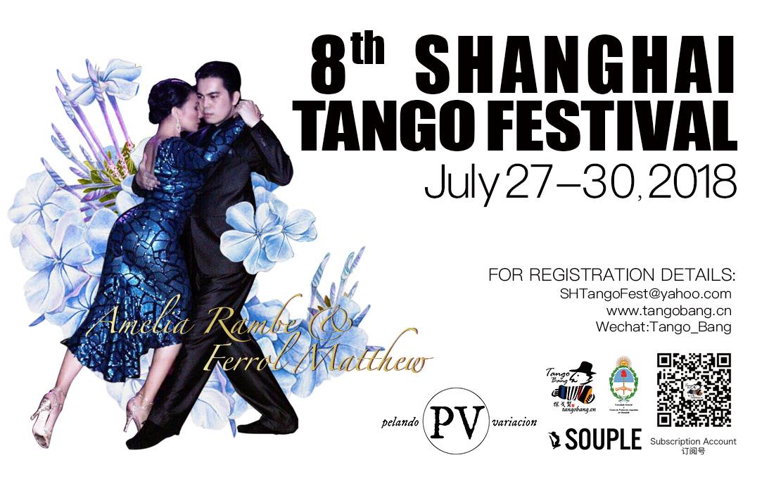 festivales de tango de Shanghai y Tokyo